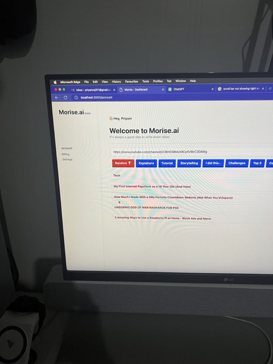 Building Morise.ai