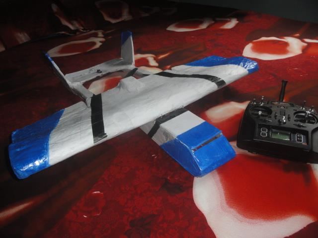 The RC airplane
