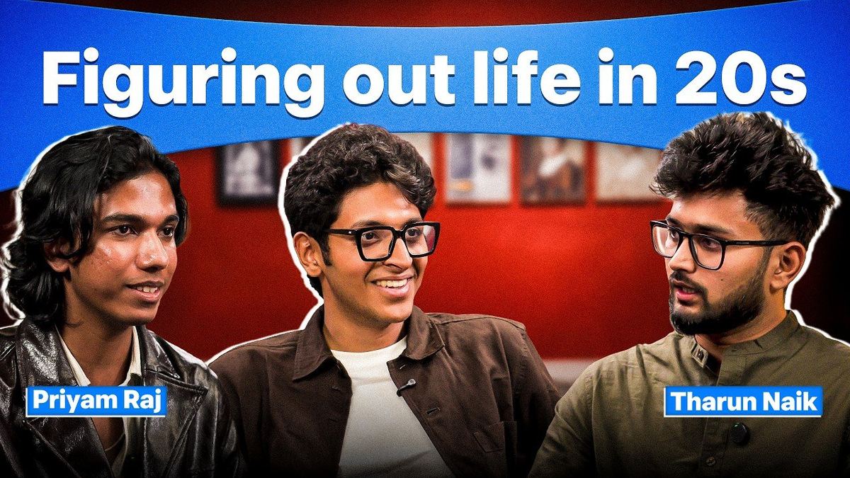 Priyam Raj, Ishan Sharma and Tharun Naik on Ishan Sharma's podcast