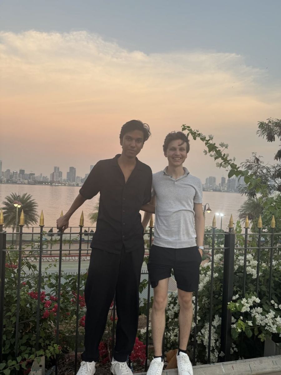 With Matt in Mumbai